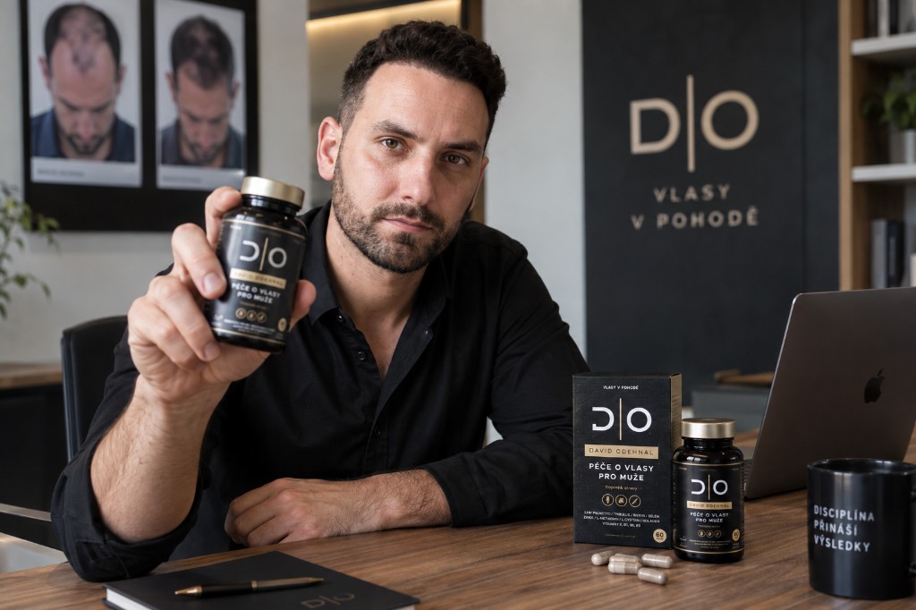 David Odehnal se značkou D|O – péče o vlasy pro muže